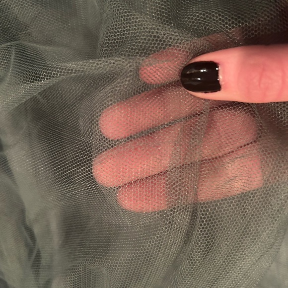 REVELRY ALMA TULLE DRESS ROSEMARY - Picture 7 of 10